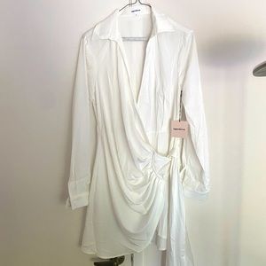 New superdown white mini dress with tags